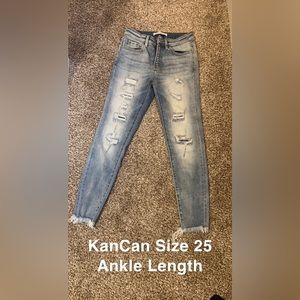 KanCan Ankle Size 25 Worn Once